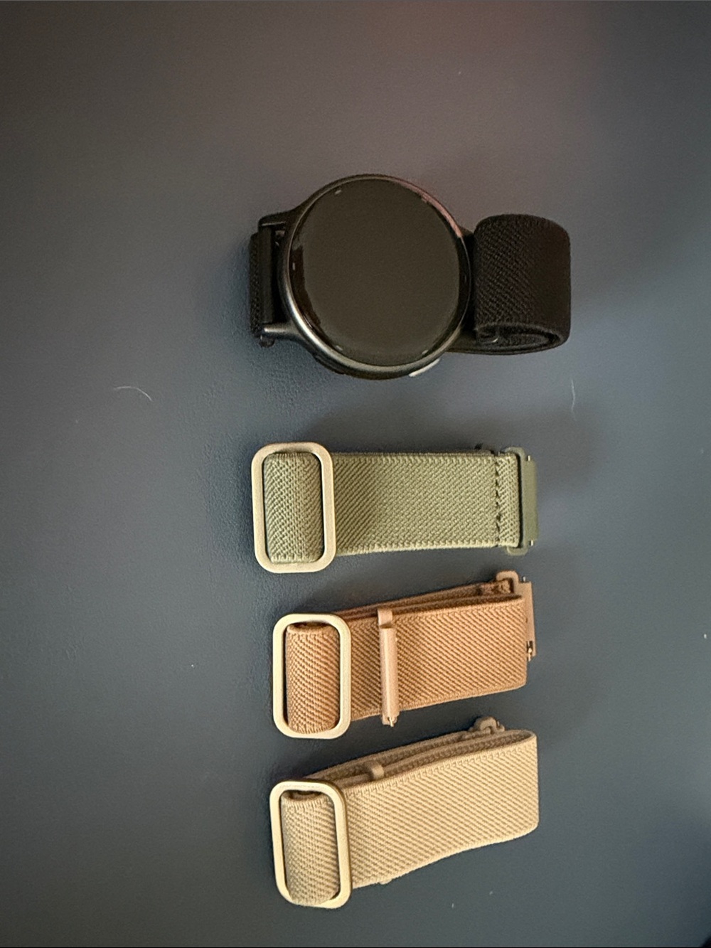 Garmin vivoactive 5, with three extra bands and screen protectors.